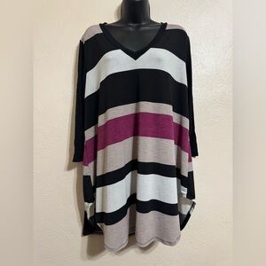 Emerald, size 1x, longer top